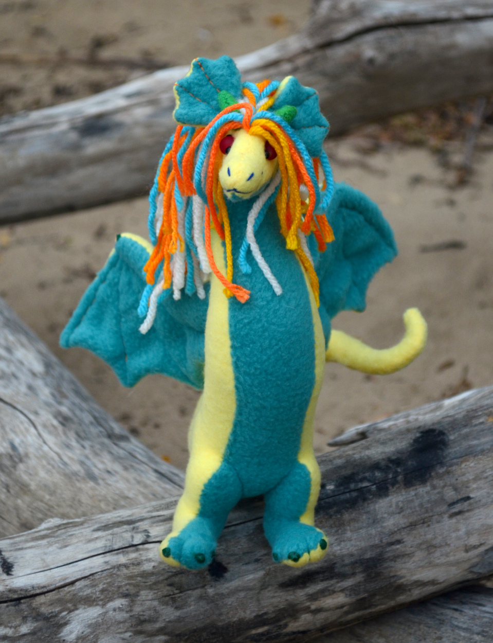 Sunrise the Dragon Plushie