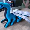 Blue Dragonfly Dragon Plushie