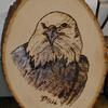 Eagle-Woodburning