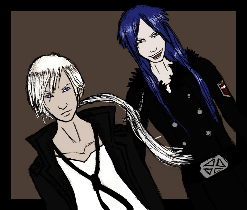 Squalo and Mukuro 2