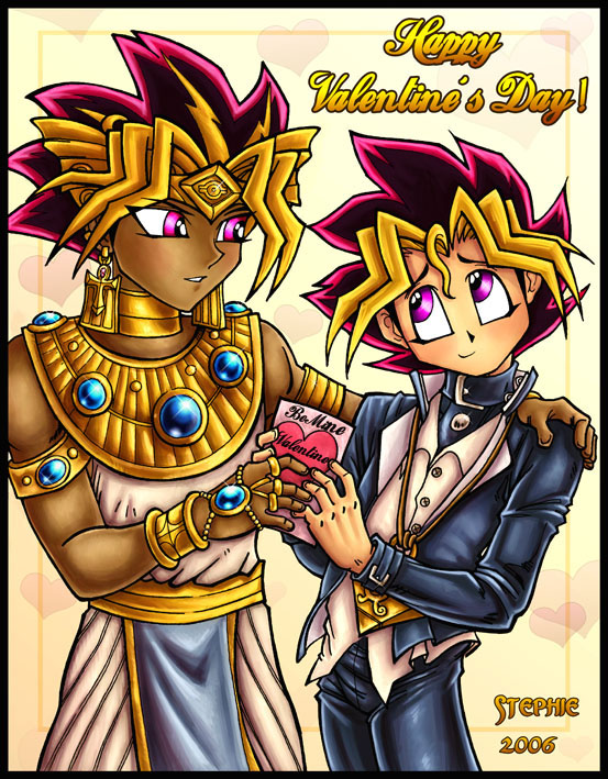 Happy Valentine's Day Yugioh Style