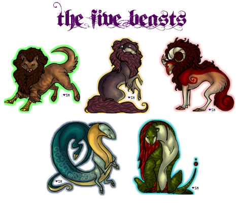 The Five Beasts