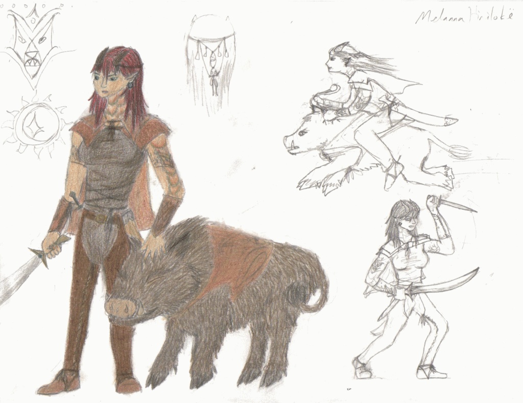 Melanna concept art