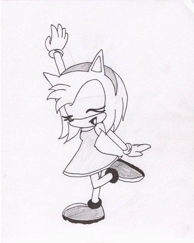 OMG! It's Amy Rose!!