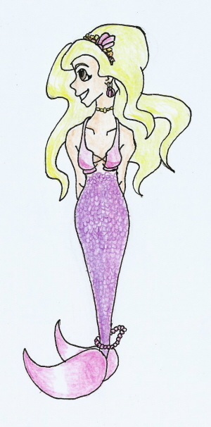 Pink mermaid