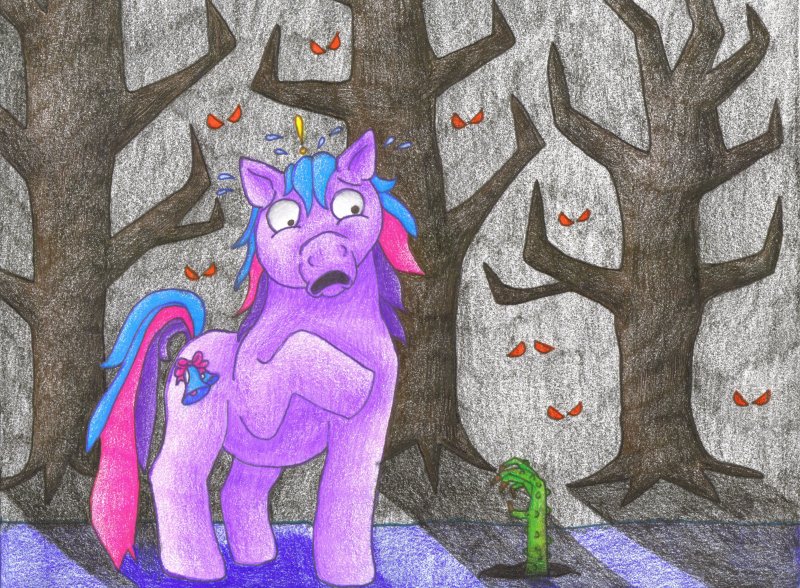 Halloween MLP Scene