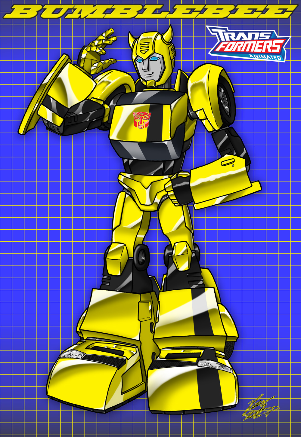 Animated Bumblebee, G1 style