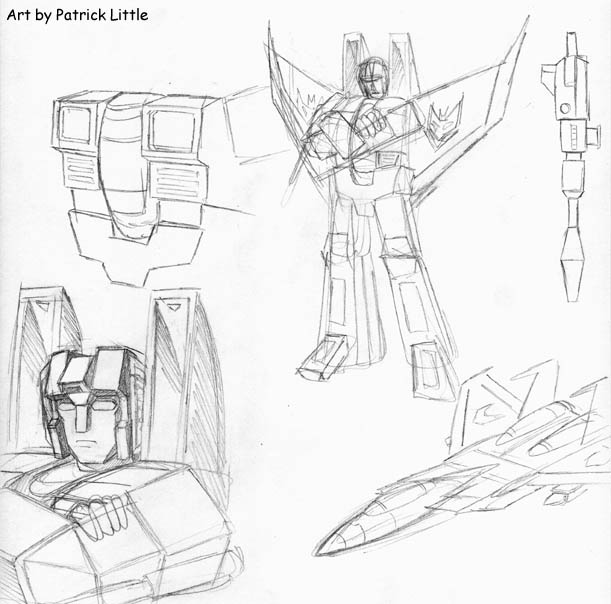 Starscream sketches