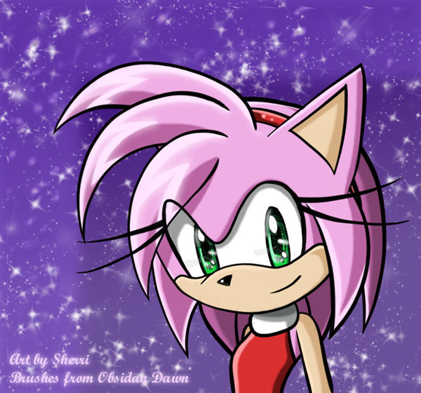 AMy Rose - Corel Painter