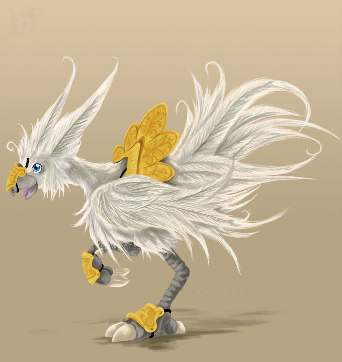 White(ish) Chocobo