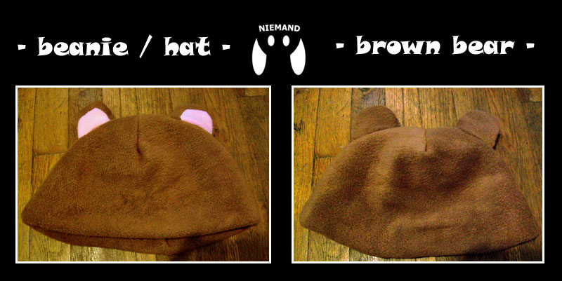 brown bear beanie