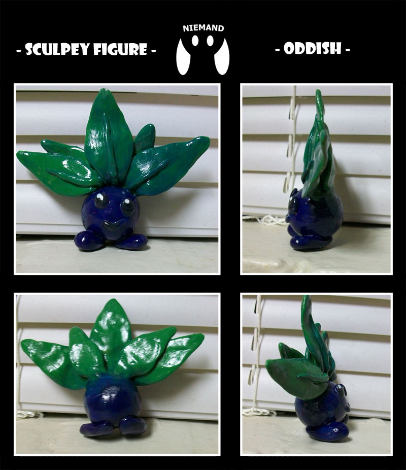 sculpey oddish