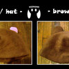 brown bear beanie