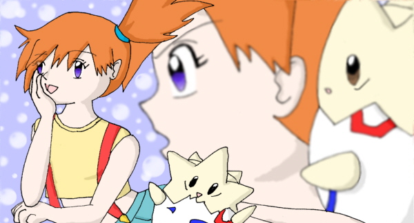 Misty and Togepi