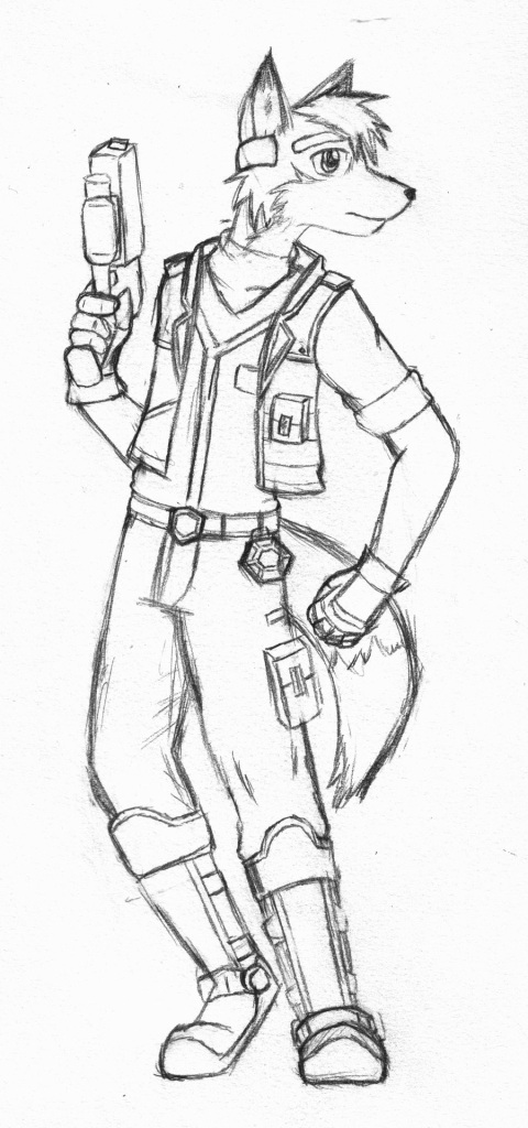 Fox McCloud - Sketch