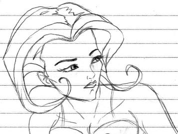 Aeon Flux Sketch