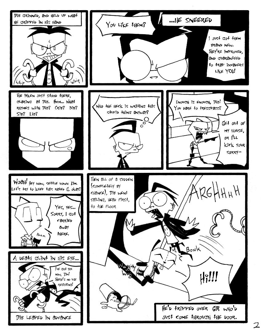 Invader Zim Mini-comic page 2