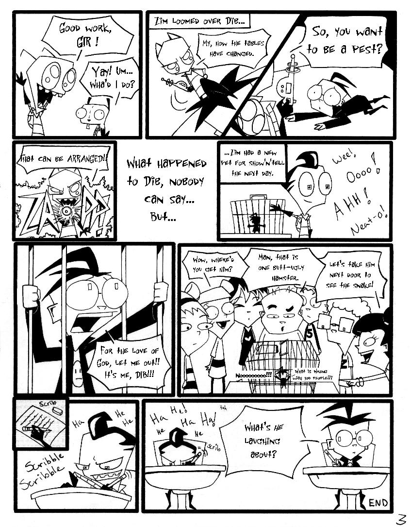 Invader Zim Mini-comic page 3