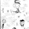 SKETCHES!!  Mostly Invader Zim Stuff ^_^