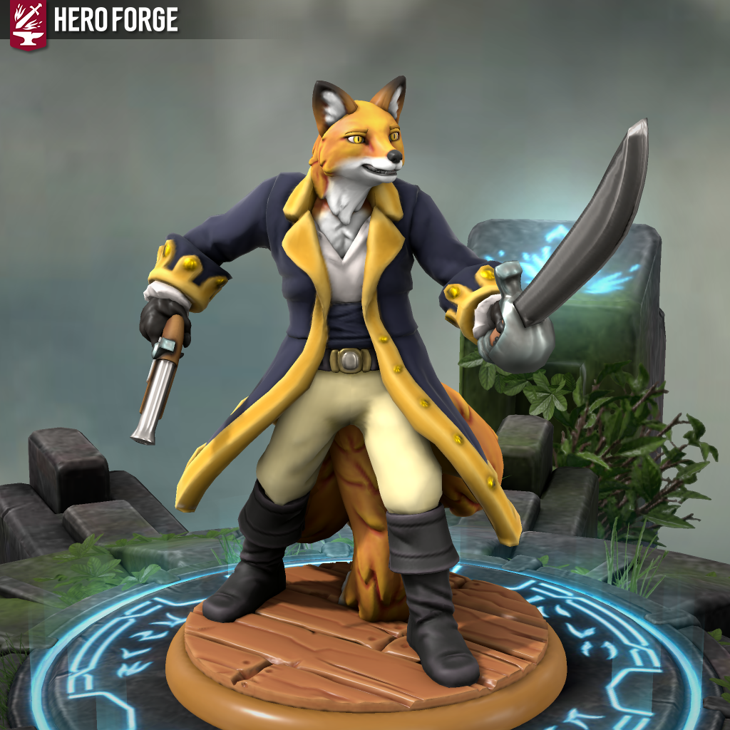 Hero Forge - Captain Reynaud