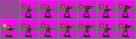 Female Namibian Infantry for Civ2 ToT