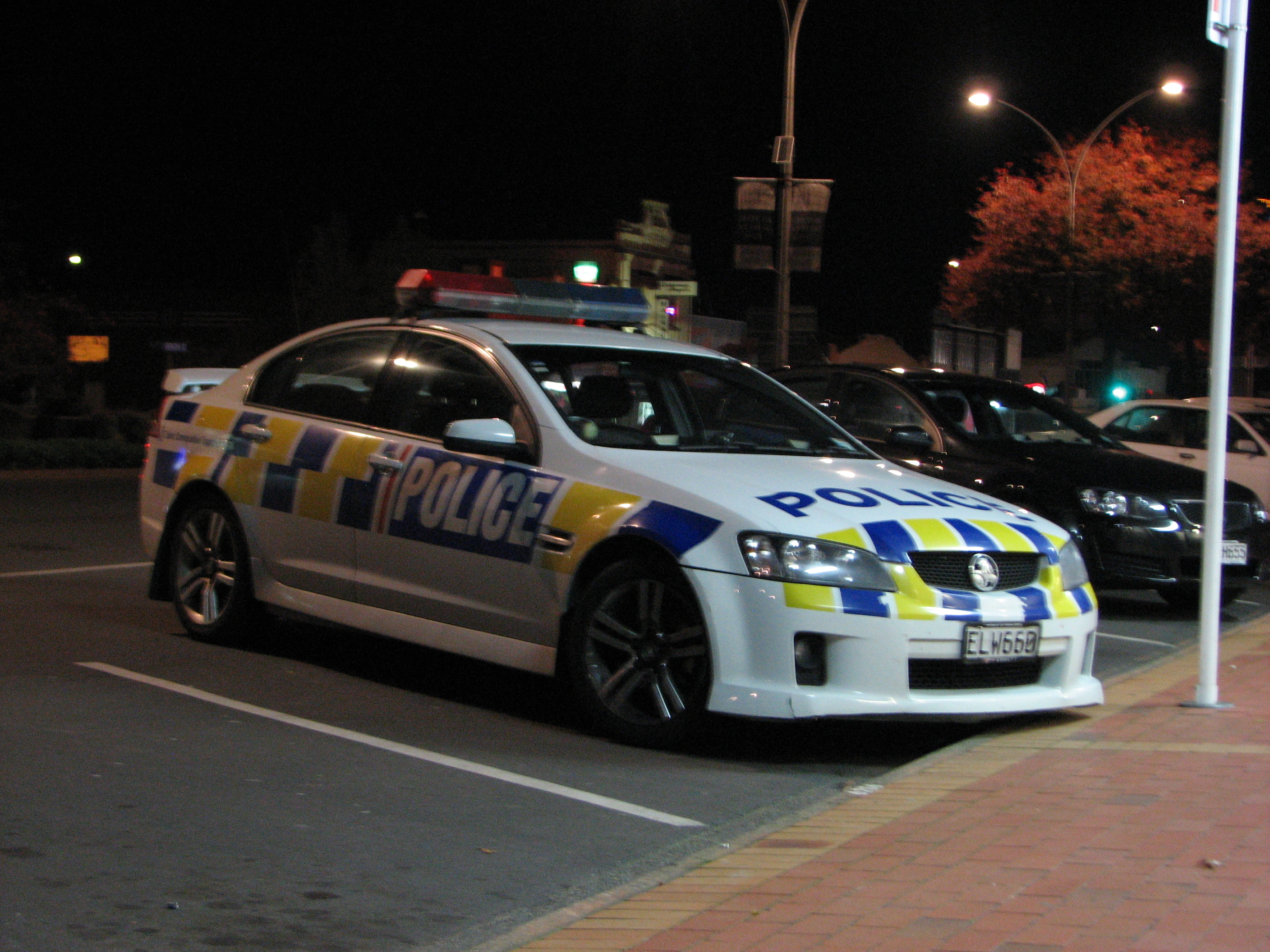 Holden police cruiser