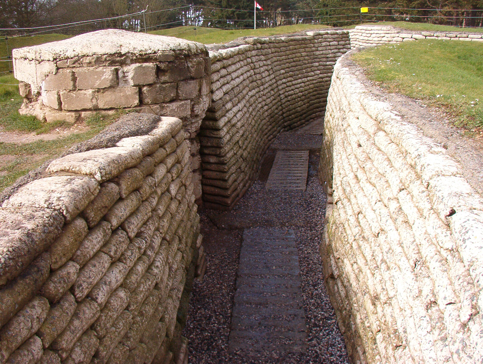 Vimy trench