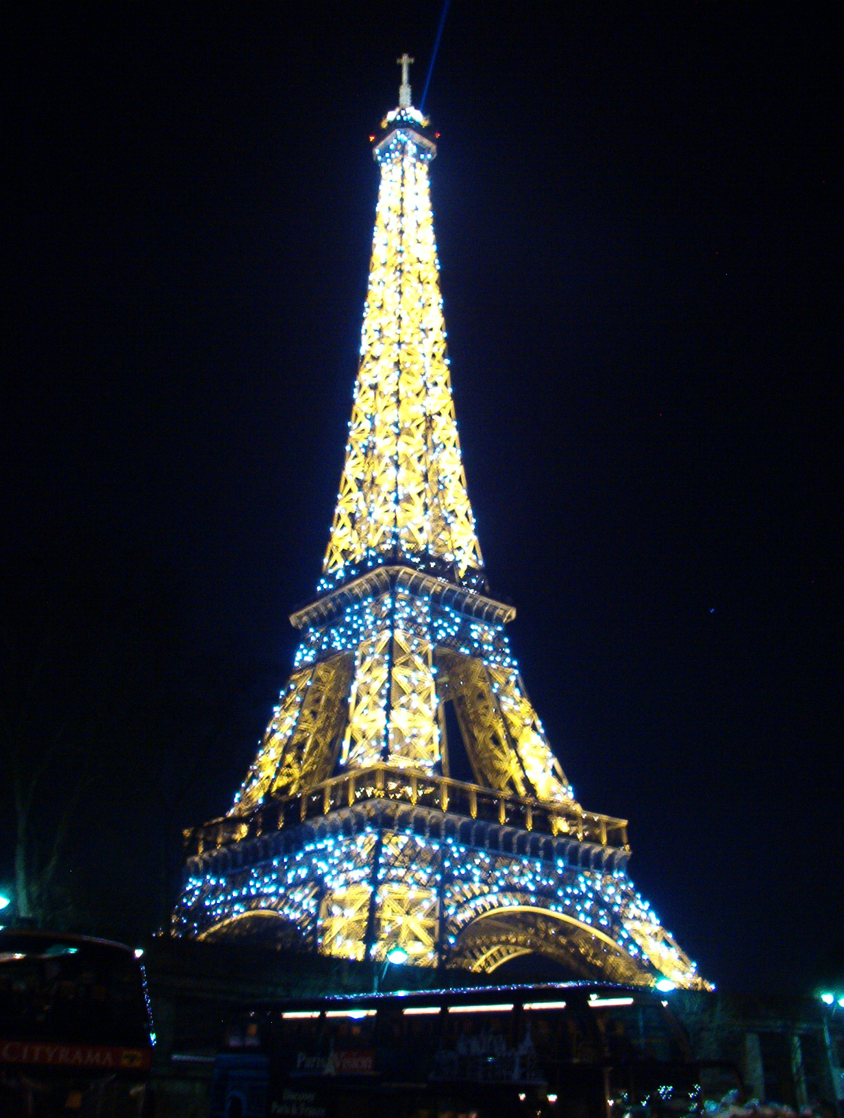 Sparkling Eiffel Tower