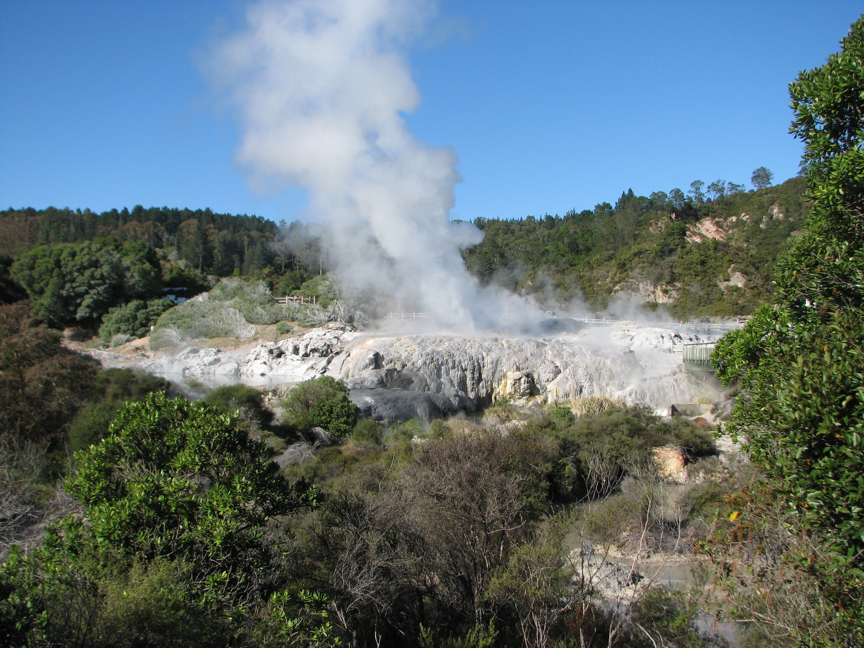 Geyser from afar