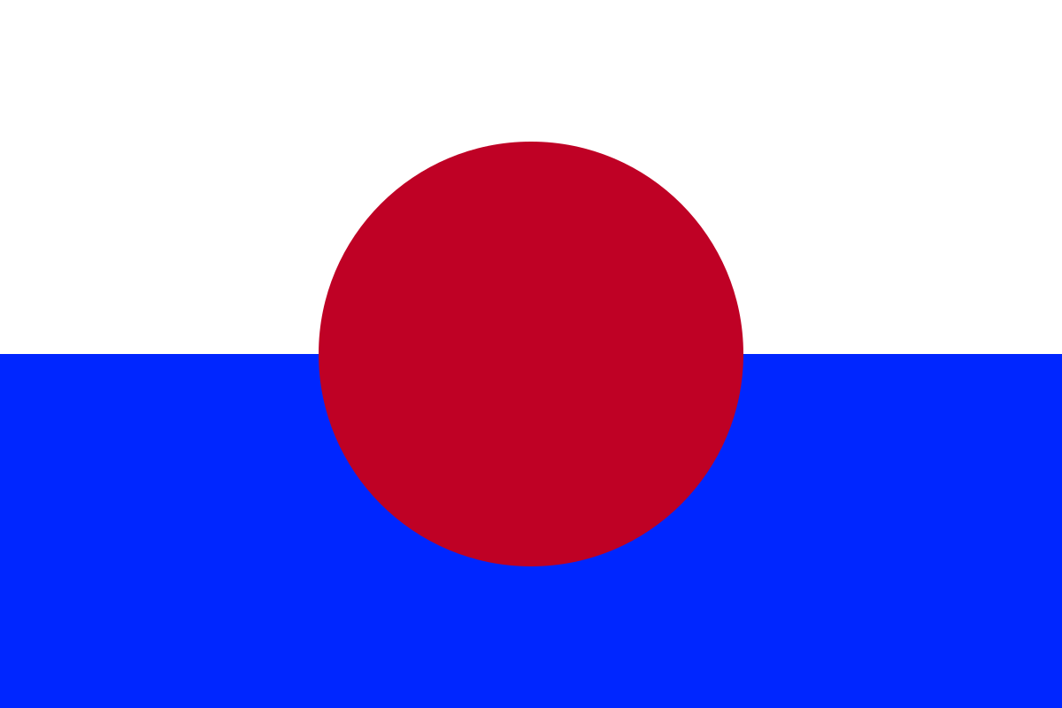 Flag of Kitaezo (I&B4)