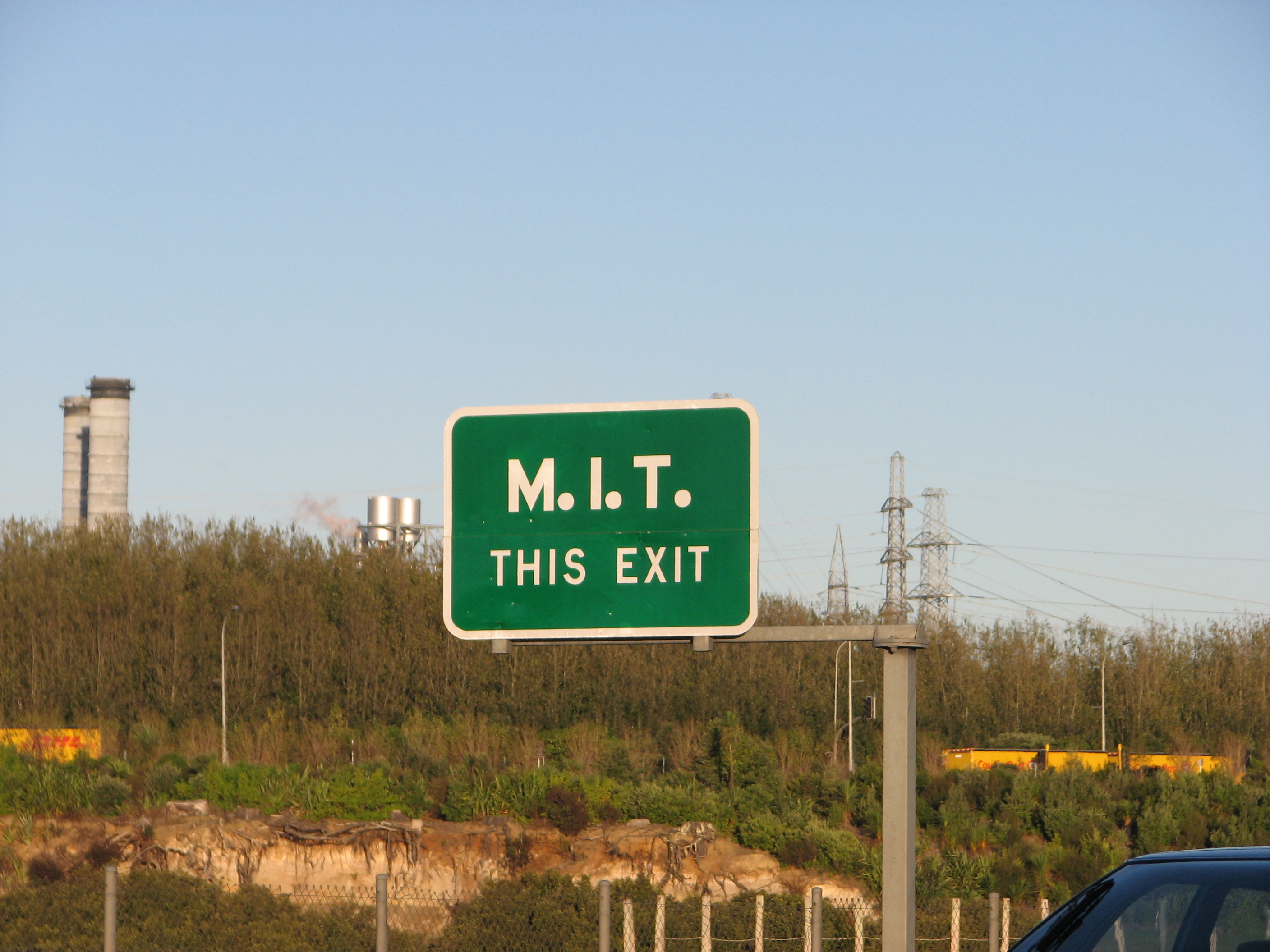 Offramp to M.I.T.