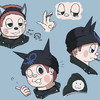 assorted Hoshi doodles