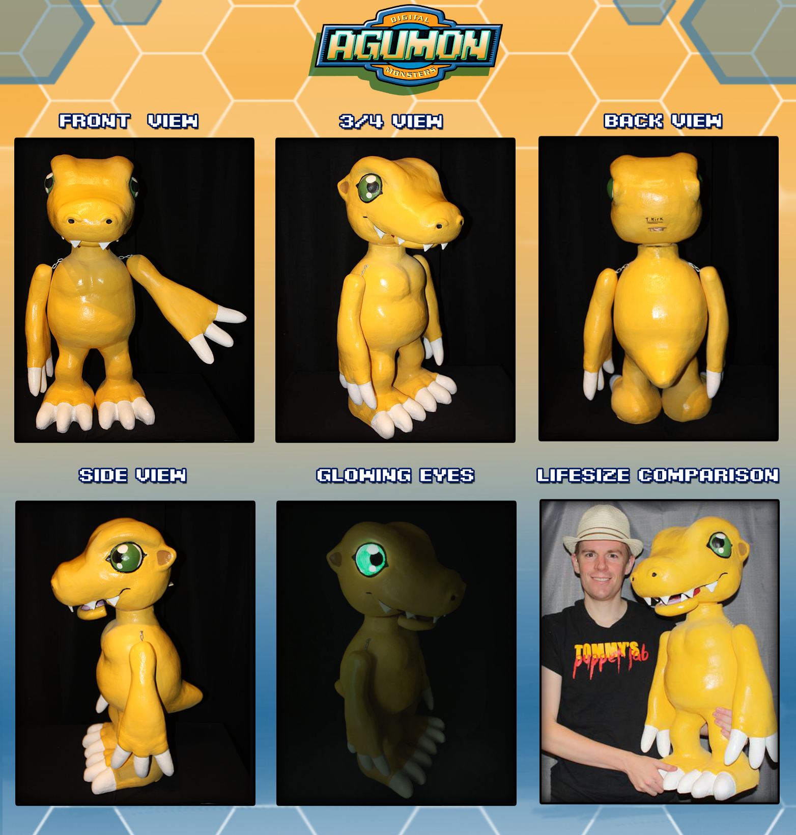 Agumon Ventriloquist Dummy