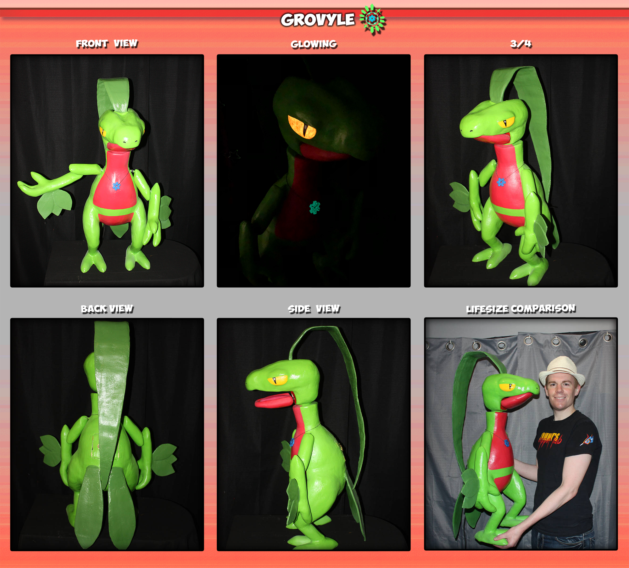 Grovyle Ventriloquist Dummy