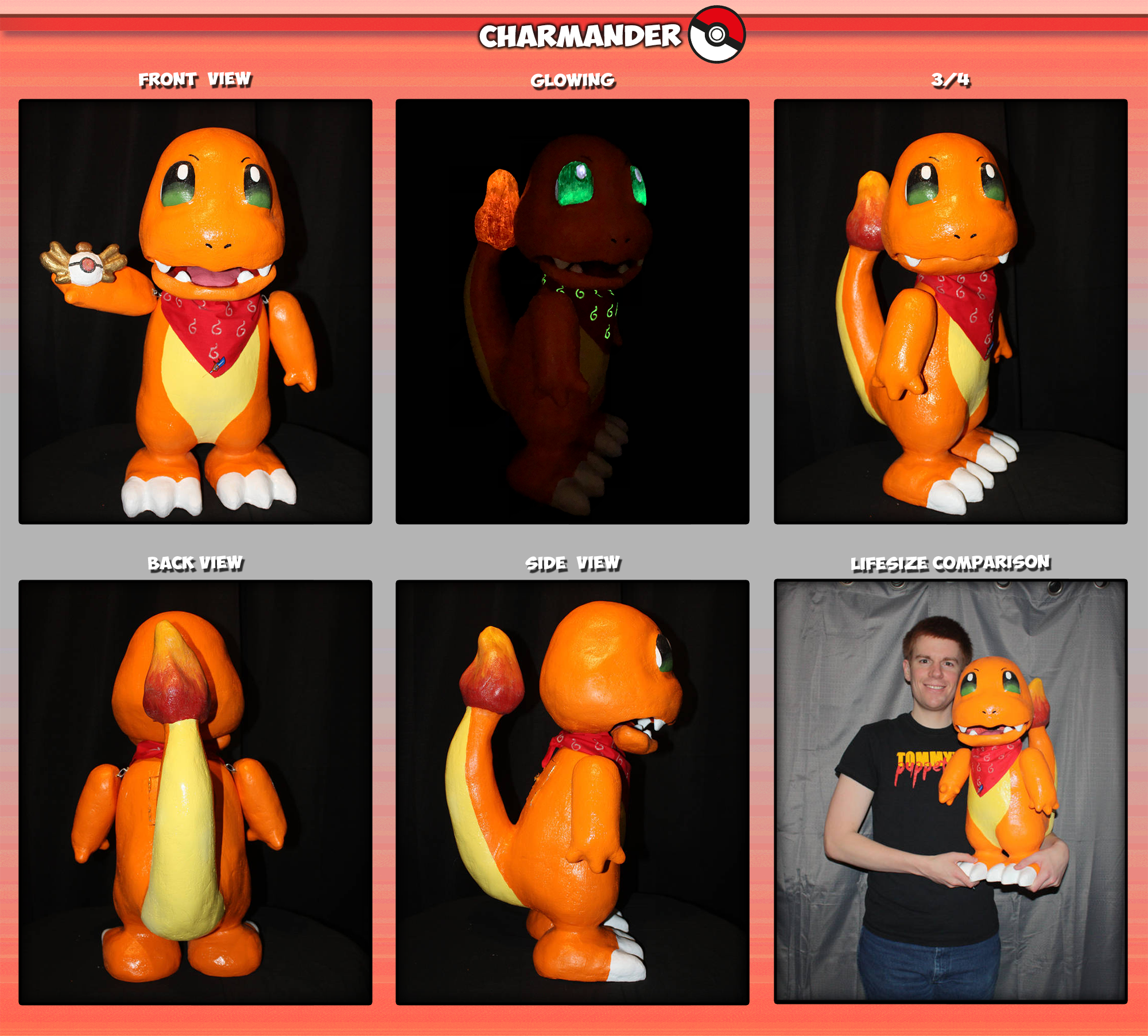 Charmander Ventriloquist Dummy