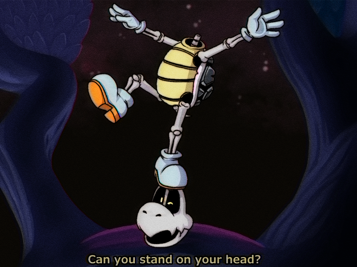 Can you stand on your head?