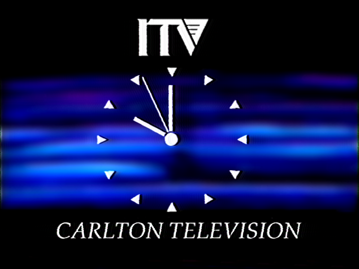 Carlton - ITV generic clock (1989)