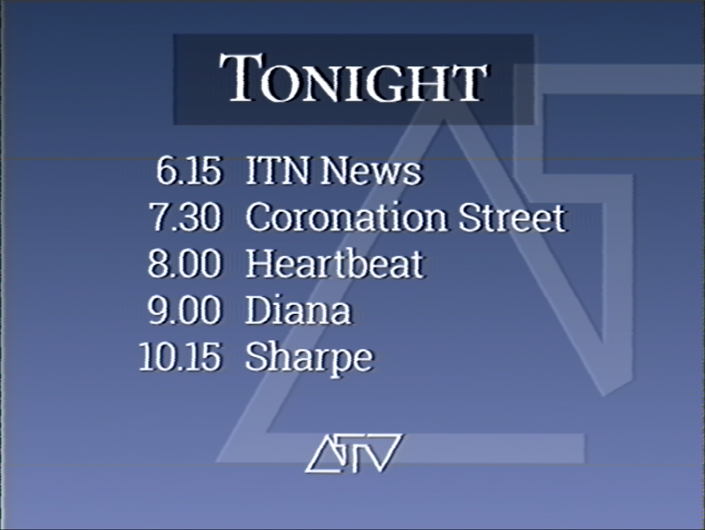 ATV Midlands menu (emergency, 1997)