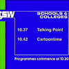 TSW School menu (1978)