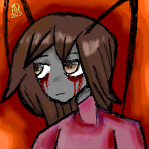 Bloody Eyed Roach (Oekaki)