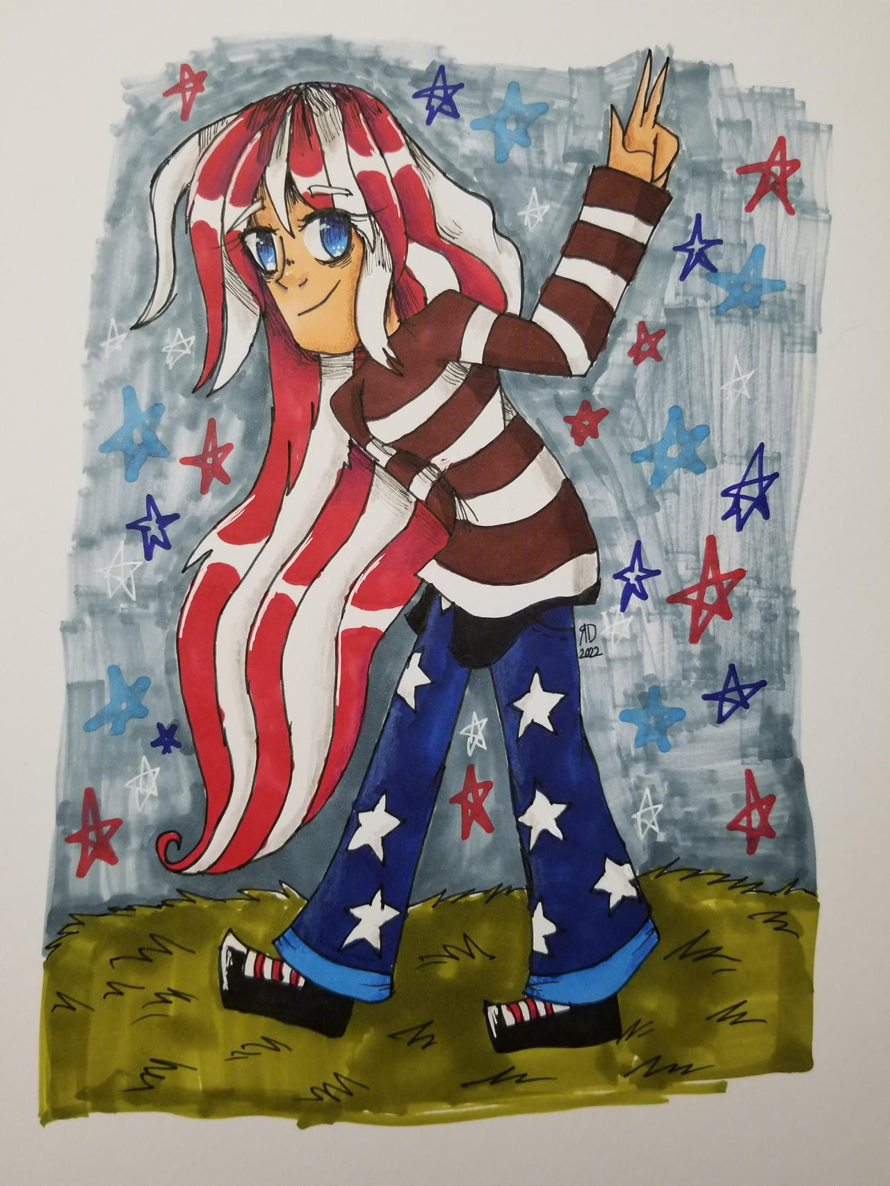 Ameri-Chan In Stars and Stripes (2022)