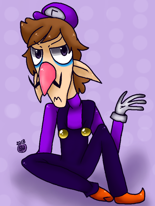 Grumpy Waluigi (2018)