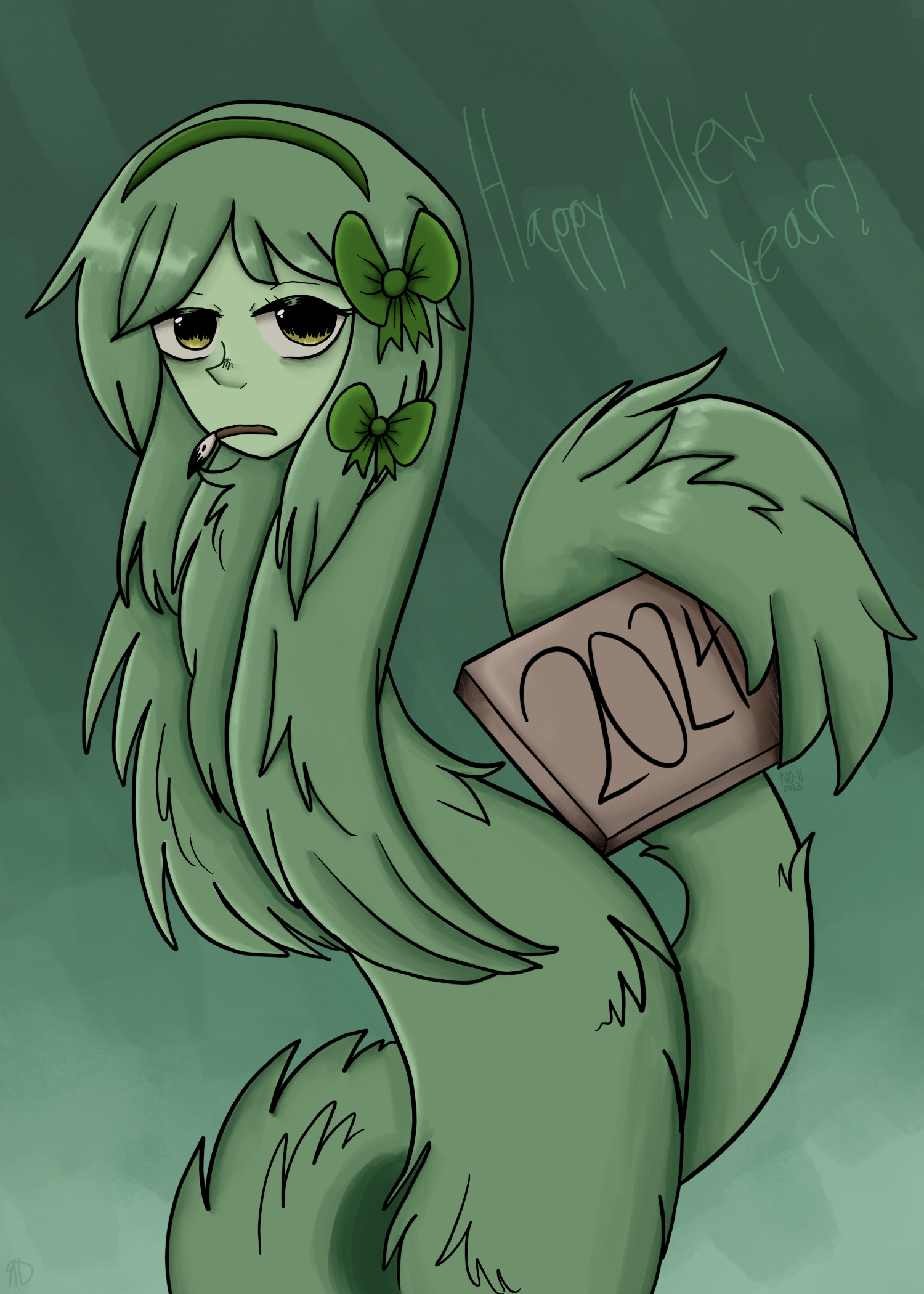 Fluffy Snake Woman 2024