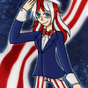 Ameri-Chan Cosplaying as Uncle Sam