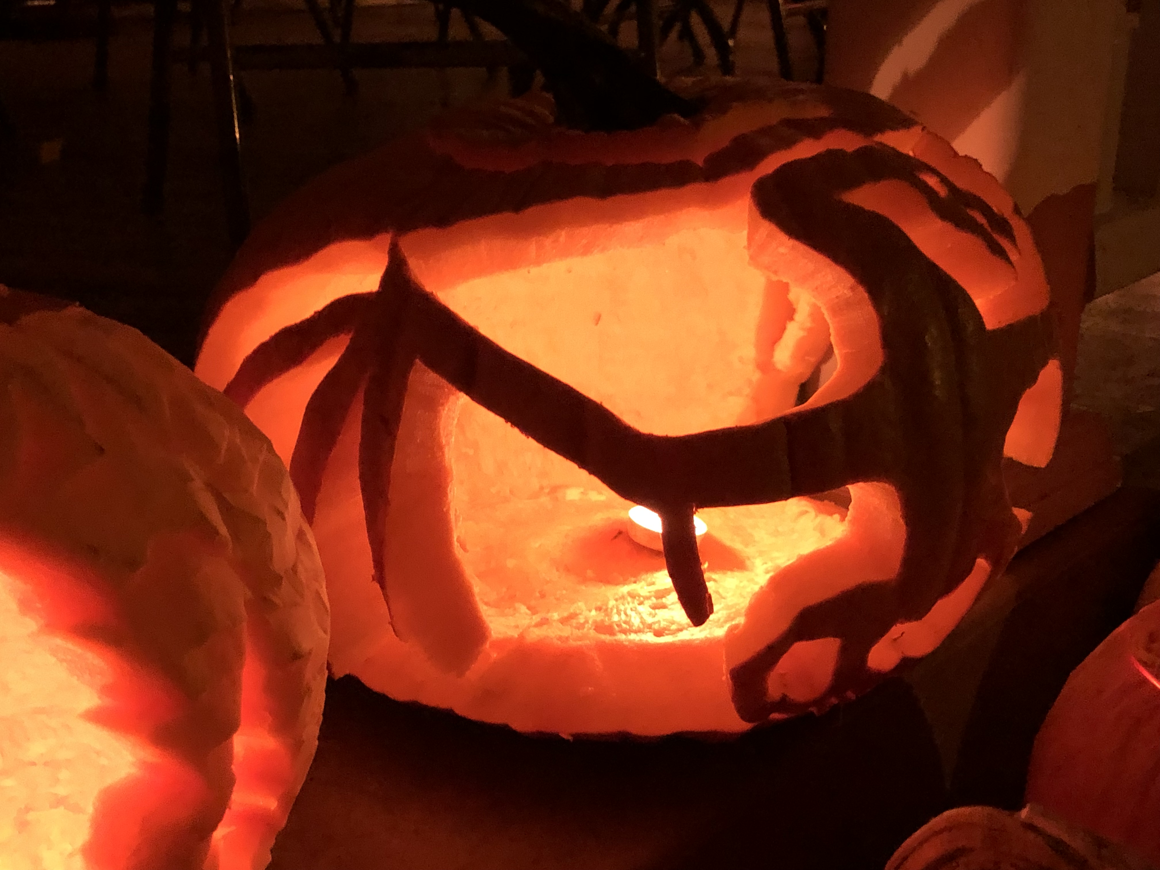 Jack’o’lantern Dragon (side view 1)