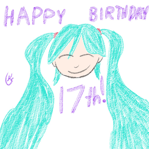 Happy Miku 17th!!!