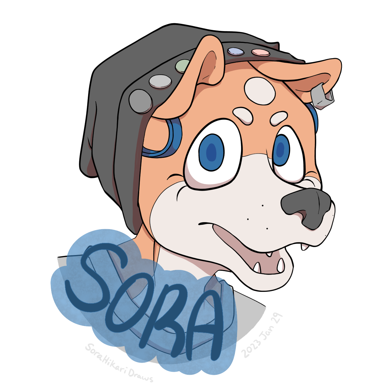 Sora Hikari (Fursuit Badge)