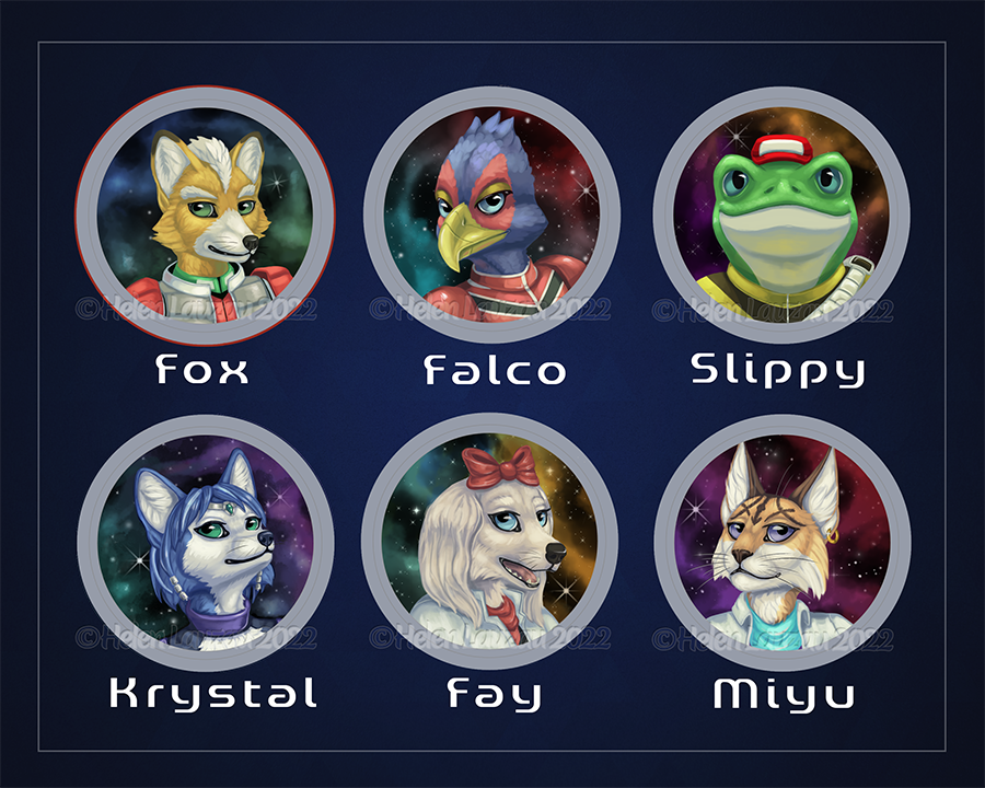 Starfox Buttons Part 1