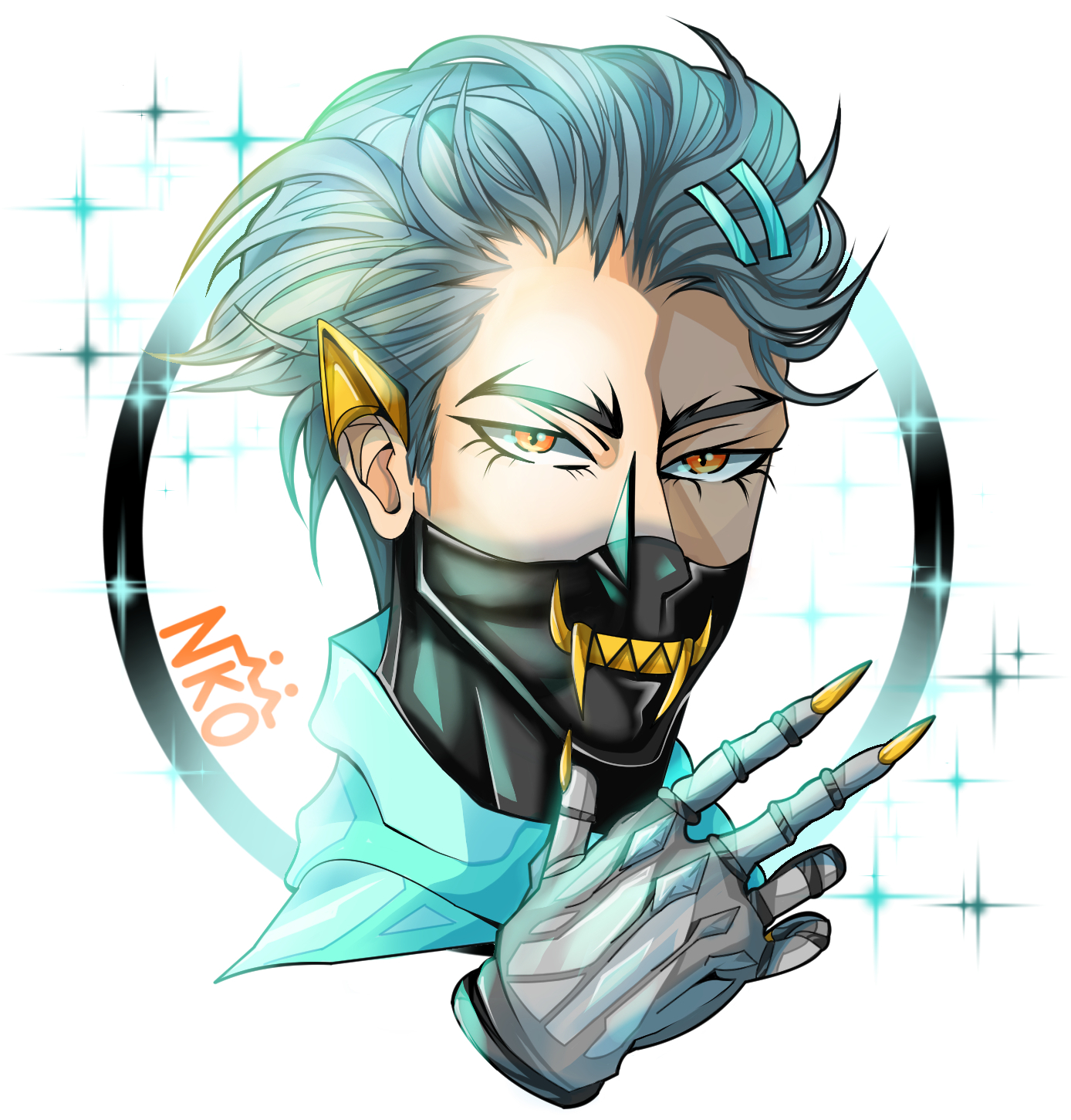 Cyberpunk Icon Commission