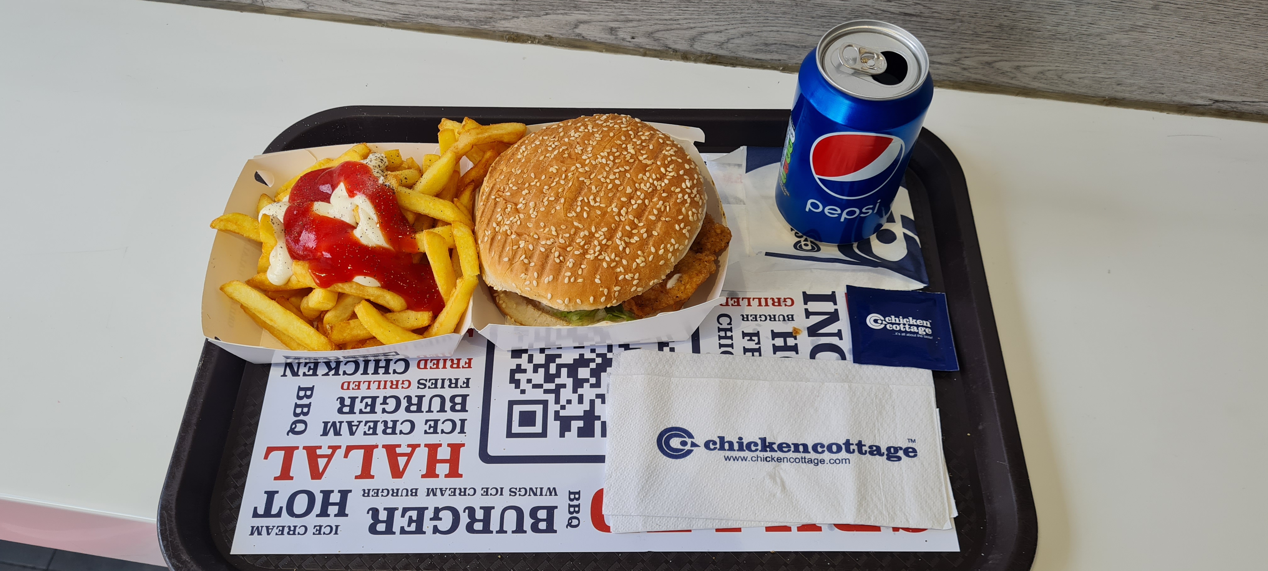 Lunch at Chicken Cottage North End (26 April)